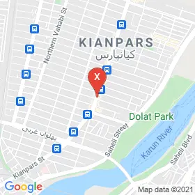 این نقشه، نشانی دکتر کامیار زارع مویدی فر متخصص پزشک عمومی در شهر اهواز است. در اینجا آماده پذیرایی، ویزیت، معاینه و ارایه خدمات به شما بیماران گرامی هستند.