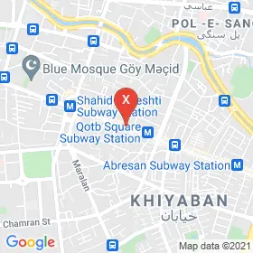 این نقشه، نشانی دکتر اسد بهکام راد متخصص ارتوپدی در شهر تبریز است. در اینجا آماده پذیرایی، ویزیت، معاینه و ارایه خدمات به شما بیماران گرامی هستند.