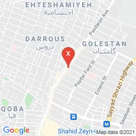 این نقشه، آدرس دکتر فریده شریفی پور متخصص چشم پزشکی؛ گلوکوم از آمریکا در شهر تهران است. در اینجا آماده پذیرایی، ویزیت، معاینه و ارایه خدمات به شما بیماران گرامی هستند.