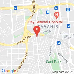 این نقشه، آدرس دکتر مژگان حسنی اصفهانی متخصص جراحی عمومی در شهر تهران است. در اینجا آماده پذیرایی، ویزیت، معاینه و ارایه خدمات به شما بیماران گرامی هستند.