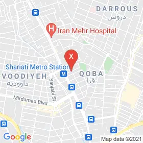 این نقشه، نشانی دکتر کیان دارابی متخصص کودکان و نوزادان؛ آسم وآلرژی و ایمنولوژی بالینی در شهر تهران است. در اینجا آماده پذیرایی، ویزیت، معاینه و ارایه خدمات به شما بیماران گرامی هستند.