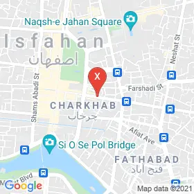 این نقشه، نشانی دکتر شهناز دکتر صفائی متخصص داخلی در شهر اصفهان است. در اینجا آماده پذیرایی، ویزیت، معاینه و ارایه خدمات به شما بیماران گرامی هستند.