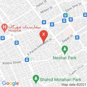 این نقشه، نشانی دکتر پروین روحی متخصص کودکان و نوزادان در شهر کرمان است. در اینجا آماده پذیرایی، ویزیت، معاینه و ارایه خدمات به شما بیماران گرامی هستند.