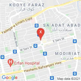 این نقشه، آدرس دکتر الهام پورمطرود متخصص زنان و زایمان و نازایی؛ نازایی و لاپاراسکوپی در شهر تهران است. در اینجا آماده پذیرایی، ویزیت، معاینه و ارایه خدمات به شما بیماران گرامی هستند.