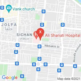 این نقشه، نشانی دکتر محسن عطایی متخصص مغز و اعصاب (نورولوژی) در شهر اصفهان است. در اینجا آماده پذیرایی، ویزیت، معاینه و ارایه خدمات به شما بیماران گرامی هستند.