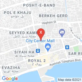 این نقشه، آدرس دکتر عبدالرضا مقصودی متخصص چشم پزشکی در شهر بندر عباس است. در اینجا آماده پذیرایی، ویزیت، معاینه و ارایه خدمات به شما بیماران گرامی هستند.