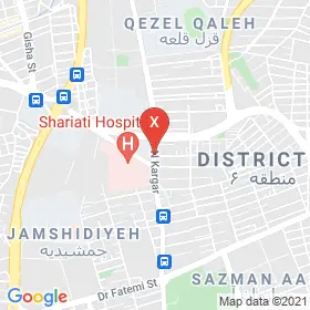 این نقشه، آدرس دکتر محسن کاظمی مقدم متخصص چشم؛ جراح چشم در شهر تهران است. در اینجا آماده پذیرایی، ویزیت، معاینه و ارایه خدمات به شما بیماران گرامی هستند.