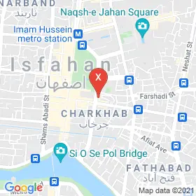 این نقشه، آدرس دکتر افتخارالسادات نقوی متخصص زنان و زایمان و نازایی در شهر اصفهان است. در اینجا آماده پذیرایی، ویزیت، معاینه و ارایه خدمات به شما بیماران گرامی هستند.
