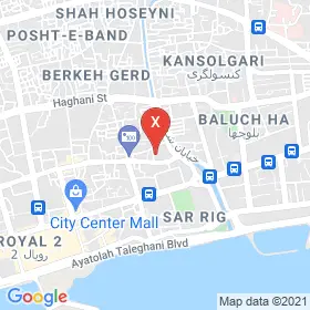 این نقشه، آدرس ونوس وثوقی متخصص مامایی در شهر بندر عباس است. در اینجا آماده پذیرایی، ویزیت، معاینه و ارایه خدمات به شما بیماران گرامی هستند.