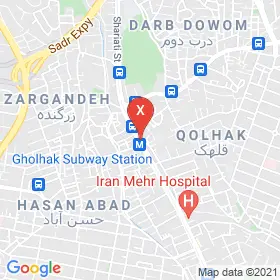 این نقشه، آدرس دکتر مهراد فخرالدینی متخصص قلب و عروق در شهر تهران است. در اینجا آماده پذیرایی، ویزیت، معاینه و ارایه خدمات به شما بیماران گرامی هستند.
