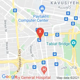 این نقشه، آدرس دکتر ابوالفضل زارعی متخصص جراحی پلاستیک صورت در شهر تهران است. در اینجا آماده پذیرایی، ویزیت، معاینه و ارایه خدمات به شما بیماران گرامی هستند.