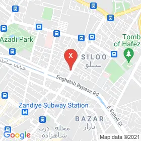 این نقشه، آدرس دکتر حسین عالم زاده متخصص ارتوپدی در شهر شیراز است. در اینجا آماده پذیرایی، ویزیت، معاینه و ارایه خدمات به شما بیماران گرامی هستند.