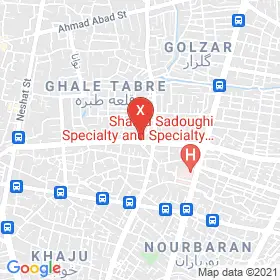 این نقشه، آدرس دکتر شیوا عطاری پور متخصص قلب و عروق در شهر اصفهان است. در اینجا آماده پذیرایی، ویزیت، معاینه و ارایه خدمات به شما بیماران گرامی هستند.