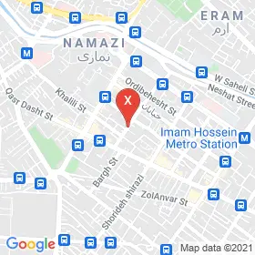 این نقشه، آدرس دکتر فرج الله نوری متخصص چشم پزشکی در شهر شیراز است. در اینجا آماده پذیرایی، ویزیت، معاینه و ارایه خدمات به شما بیماران گرامی هستند.