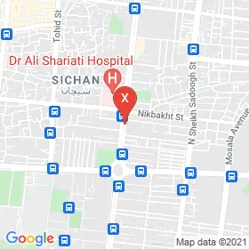 این نقشه، آدرس دکتر پریچهر وهابی انارکی متخصص داخلی؛ غدد و متابولیسم در شهر اصفهان است. در اینجا آماده پذیرایی، ویزیت، معاینه و ارایه خدمات به شما بیماران گرامی هستند.