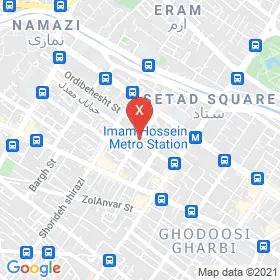 این نقشه، نشانی دکتر بهروز مومنی متخصص داخلی؛ ریه در شهر شیراز است. در اینجا آماده پذیرایی، ویزیت، معاینه و ارایه خدمات به شما بیماران گرامی هستند.