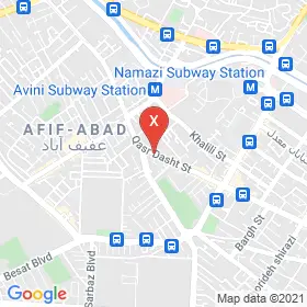 این نقشه، آدرس دکتر محمدصادق هنرپیشه متخصص گوش حلق و بینی در شهر شیراز است. در اینجا آماده پذیرایی، ویزیت، معاینه و ارایه خدمات به شما بیماران گرامی هستند.