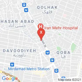 این نقشه، نشانی دکتر محمدمهدی تربتیان متخصص گوش حلق و بینی در شهر تهران است. در اینجا آماده پذیرایی، ویزیت، معاینه و ارایه خدمات به شما بیماران گرامی هستند.