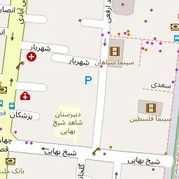 این نقشه، آدرس دکتر مهناز معلم متخصص زنان و زایمان و نازایی در شهر اصفهان است. در اینجا آماده پذیرایی، ویزیت، معاینه و ارایه خدمات به شما بیماران گرامی هستند.