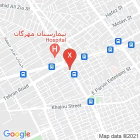 این نقشه، آدرس دکتر محمد محمدباقری متخصص بیماریهای عفونی و گرمسیری در شهر کرمان است. در اینجا آماده پذیرایی، ویزیت، معاینه و ارایه خدمات به شما بیماران گرامی هستند.
