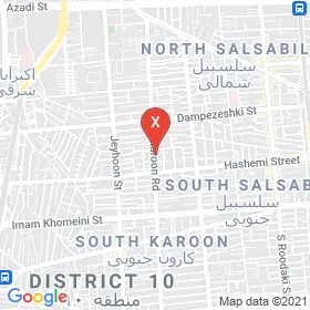 این نقشه، نشانی دکتر نادر نادری کیا متخصص داخلی در شهر تهران است. در اینجا آماده پذیرایی، ویزیت، معاینه و ارایه خدمات به شما بیماران گرامی هستند.