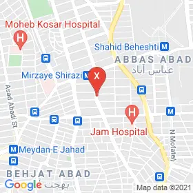 این نقشه، آدرس دکتر نازنین نویدی متخصص زنان و زایمان و نازایی در شهر تهران است. در اینجا آماده پذیرایی، ویزیت، معاینه و ارایه خدمات به شما بیماران گرامی هستند.