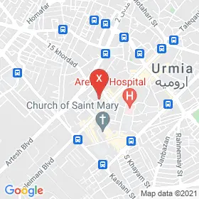 این نقشه، آدرس شنوایی شناسی و سمعک مهر متخصص  در شهر ارومیه است. در اینجا آماده پذیرایی، ویزیت، معاینه و ارایه خدمات به شما بیماران گرامی هستند.