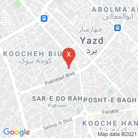 این نقشه، نشانی گفتاردرمانی و کاردرمانی یزد متخصص مرکز توانبخشی یزد در شهر یزد است. در اینجا آماده پذیرایی، ویزیت، معاینه و ارایه خدمات به شما بیماران گرامی هستند.