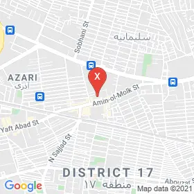این نقشه، نشانی فاطمه اکبری متخصص آسیب شناس گفتار، زبان و بلع در شهر تهران است. در اینجا آماده پذیرایی، ویزیت، معاینه و ارایه خدمات به شما بیماران گرامی هستند.