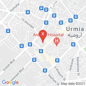 این نقشه، آدرس گفتاردرمانی نوا متخصص ارزیابی و درمان اختلالات گفتار و زبان در شهر ارومیه است. در اینجا آماده پذیرایی، ویزیت، معاینه و ارایه خدمات به شما بیماران گرامی هستند.