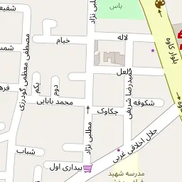 این نقشه، نشانی دکتر مهدی شیدوش متخصص دکترای حرفه‌ای پزشکی، پوست، مو و زیبایی در شهر تهران است. در اینجا آماده پذیرایی، ویزیت، معاینه و ارایه خدمات به شما بیماران گرامی هستند.