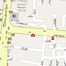 این نقشه، نشانی دکتر عاطفه توانگر متخصص بیماری‌های دهان، فک و صورت؛ لیزر در دندانپزشکی در شهر اصفهان است. در اینجا آماده پذیرایی، ویزیت، معاینه و ارایه خدمات به شما بیماران گرامی هستند.