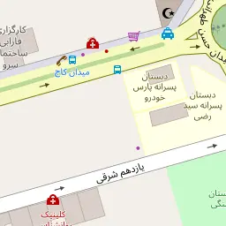 این نقشه، نشانی دکتر کتایون قویمی متخصص زنان، زایمان، نازایی در شهر تهران است. در اینجا آماده پذیرایی، ویزیت، معاینه و ارایه خدمات به شما بیماران گرامی هستند.