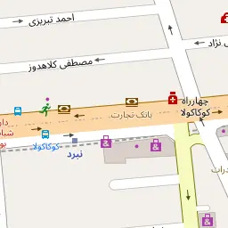 این نقشه، نشانی دکتر فرزانه عتیق پور متخصص زنان، زایمان، نازایی در شهر تهران است. در اینجا آماده پذیرایی، ویزیت، معاینه و ارایه خدمات به شما بیماران گرامی هستند.