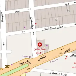 این نقشه، نشانی دکتر مژگان قرائی متخصص زنان، زایمان، نازایی در شهر تهران است. در اینجا آماده پذیرایی، ویزیت، معاینه و ارایه خدمات به شما بیماران گرامی هستند.