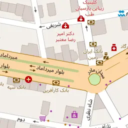 این نقشه، آدرس دکتر زهرا صاحب نسق ( رادیولوژی دهان، فک و صورت ) (میرداماد) متخصص رادیولوژی دهان، فک و صورت در شهر تهران است. در اینجا آماده پذیرایی، ویزیت، معاینه و ارایه خدمات به شما بیماران گرامی هستند.