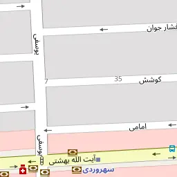 این نقشه، آدرس دکتر هلاله خوشبخت متخصص درمان سرطان، شیمی درمانی، پرتودرمانی در شهر تهران است. در اینجا آماده پذیرایی، ویزیت، معاینه و ارایه خدمات به شما بیماران گرامی هستند.