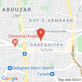 این نقشه، آدرس گفتاردرمانی واژه متخصص ارزیابی و درمان اختلالات گفتار، زبان و بلع در شهر تهران است. در اینجا آماده پذیرایی، ویزیت، معاینه و ارایه خدمات به شما بیماران گرامی هستند.