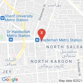 این نقشه، آدرس گفتاردرمانی و کاردرمانی روشا متخصص  در شهر تهران است. در اینجا آماده پذیرایی، ویزیت، معاینه و ارایه خدمات به شما بیماران گرامی هستند.