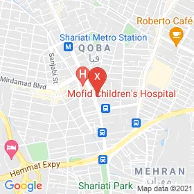 این نقشه، آدرس شنوایی شناسی و سمعک روشنا متخصص  در شهر تهران است. در اینجا آماده پذیرایی، ویزیت، معاینه و ارایه خدمات به شما بیماران گرامی هستند.