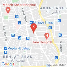 این نقشه، آدرس ارتوپدی فنی پارسه متخصص  در شهر تهران است. در اینجا آماده پذیرایی، ویزیت، معاینه و ارایه خدمات به شما بیماران گرامی هستند.