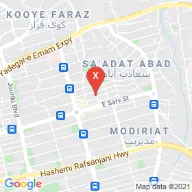 این نقشه، آدرس فیزیوتراپی بهروزی متخصص  در شهر تهران است. در اینجا آماده پذیرایی، ویزیت، معاینه و ارایه خدمات به شما بیماران گرامی هستند.