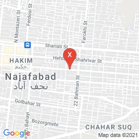 این نقشه، آدرس دکتر سعید صادقی متخصص دندانپزشک در شهر نجف‌آباد است. در اینجا آماده پذیرایی، ویزیت، معاینه و ارایه خدمات به شما بیماران گرامی هستند.