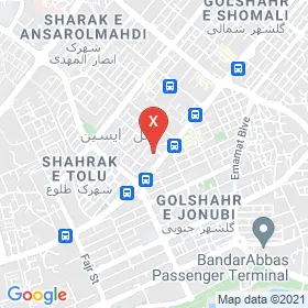 این نقشه، نشانی انیس صفرزاد متخصص کاردرمانی در شهر بندر عباس است. در اینجا آماده پذیرایی، ویزیت، معاینه و ارایه خدمات به شما بیماران گرامی هستند.