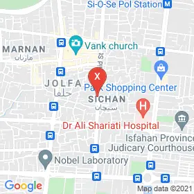 این نقشه، آدرس دکتر حمید کوچه باغی متخصص پزشک در شهر اصفهان است. در اینجا آماده پذیرایی، ویزیت، معاینه و ارایه خدمات به شما بیماران گرامی هستند.