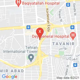 این نقشه، آدرس دکتر منصوره علیرضایی متخصص زنان، زایمان و نازایی؛ نازایی در شهر تهران است. در اینجا آماده پذیرایی، ویزیت، معاینه و ارایه خدمات به شما بیماران گرامی هستند.