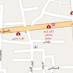 این نقشه، آدرس دکتر شرمین پژواک (خیابان راه آهن) متخصص زنان، زایمان و نازایی در شهر تبریز است. در اینجا آماده پذیرایی، ویزیت، معاینه و ارایه خدمات به شما بیماران گرامی هستند.