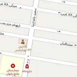این نقشه، نشانی دکتر سمیه فریدون جاه متخصص زنان، زایمان و نازایی در شهر تهران است. در اینجا آماده پذیرایی، ویزیت، معاینه و ارایه خدمات به شما بیماران گرامی هستند.