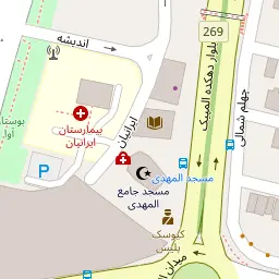 این نقشه، نشانی دکتر ‌ایران فرهنگ ادیب متخصص زنان، زایمان و نازایی؛ ناباروری در شهر تهران است. در اینجا آماده پذیرایی، ویزیت، معاینه و ارایه خدمات به شما بیماران گرامی هستند.