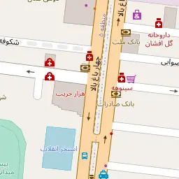 این نقشه، نشانی مهشید فرید متخصص کارشناس مامایی و زنان زایمان در شهر اصفهان است. در اینجا آماده پذیرایی، ویزیت، معاینه و ارایه خدمات به شما بیماران گرامی هستند.